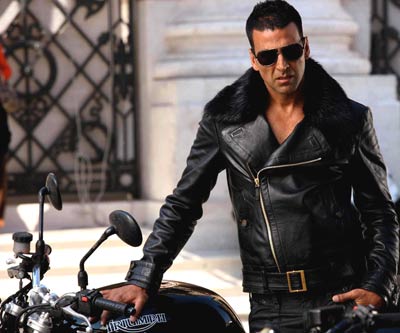 Akshay's real-life stunt!